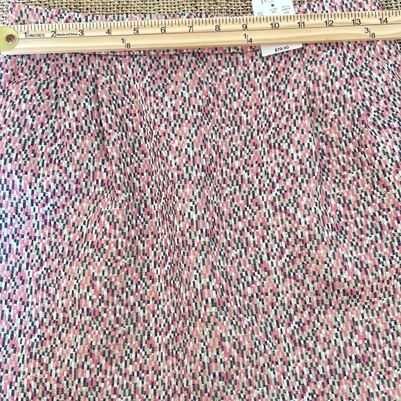 J.Crew Factory Size 2 Metallic Jacquard Tweed Mini Skirt, NWT - Picture 4 of 11